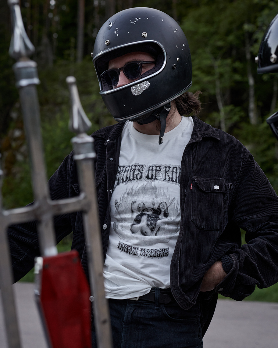 SVERRE MALLING - OFF WHITE T-SHIRT