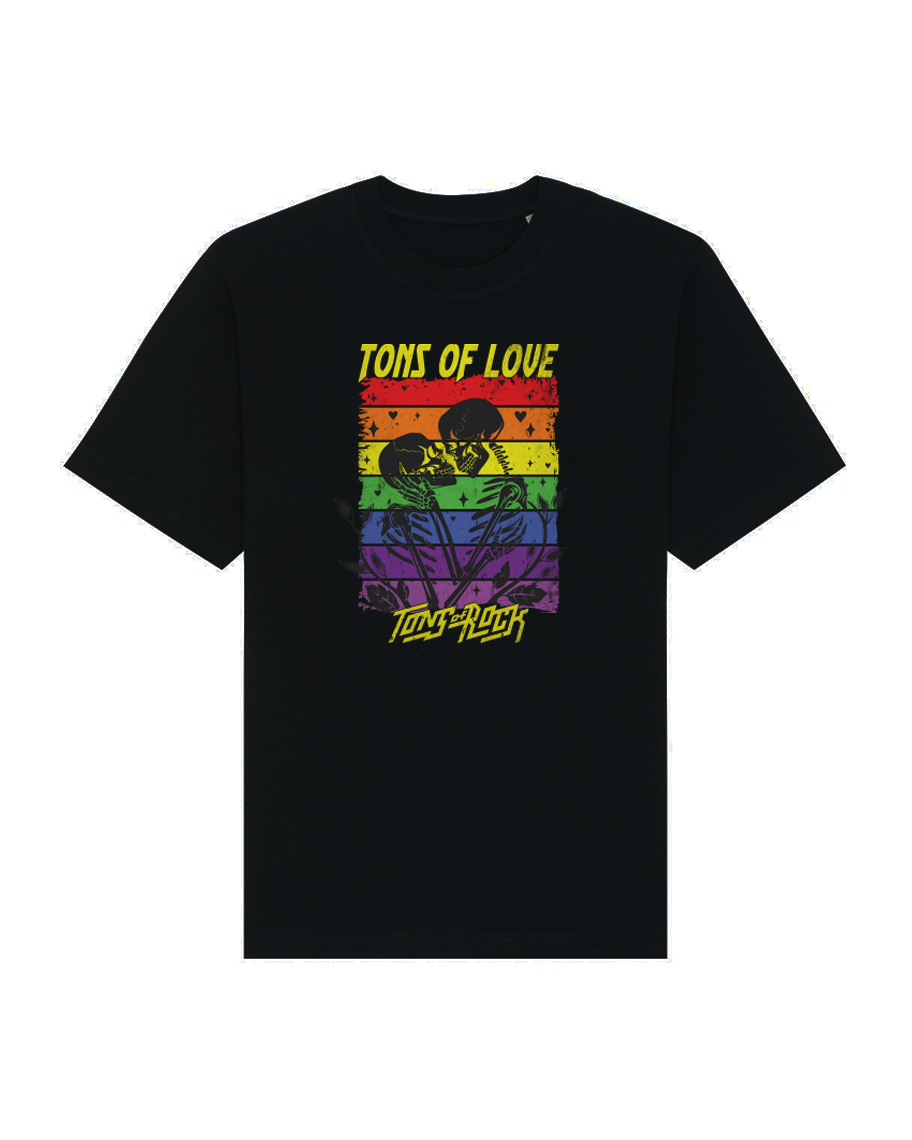 TONS OF LOVE T-SKJORTE (PRIDE)