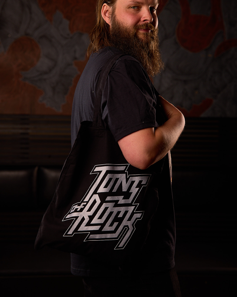 TONS OF ROCK TOTEBAG