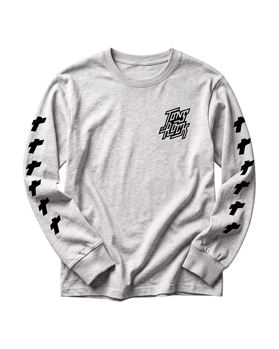 Tons Long Sleeve Tee – Ash Grey