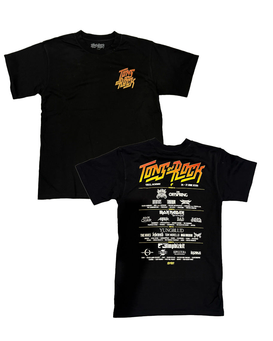 LINEUP T-SKJORTE - STACKED LOGO 2026