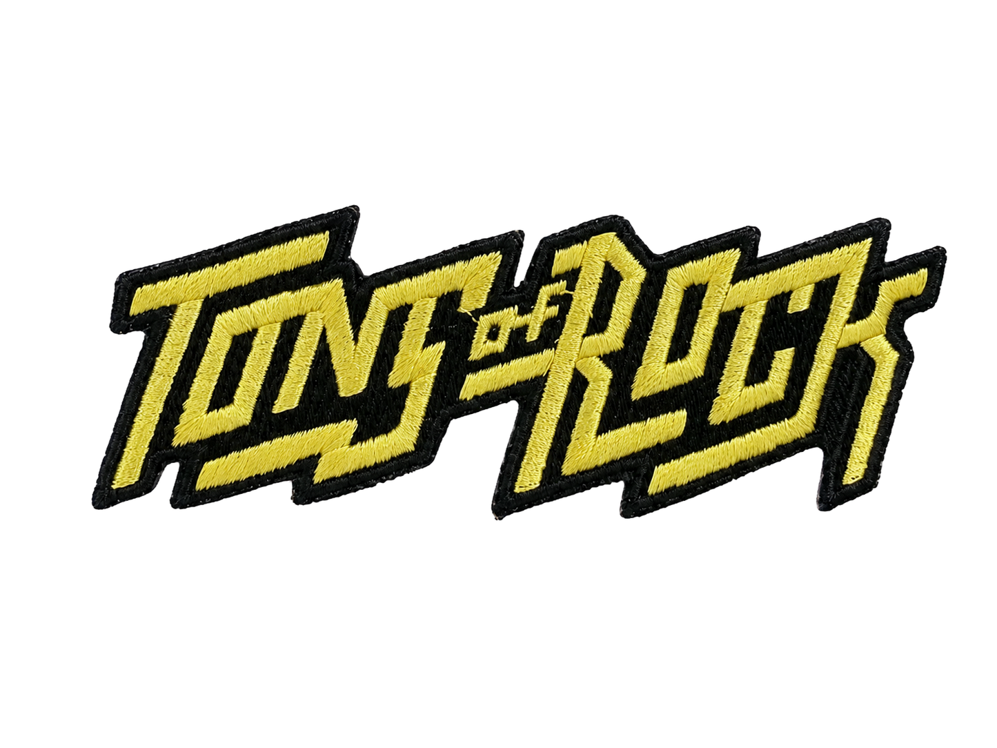 TONS OF ROCK PATCH - FORMSKÅRET LOGO