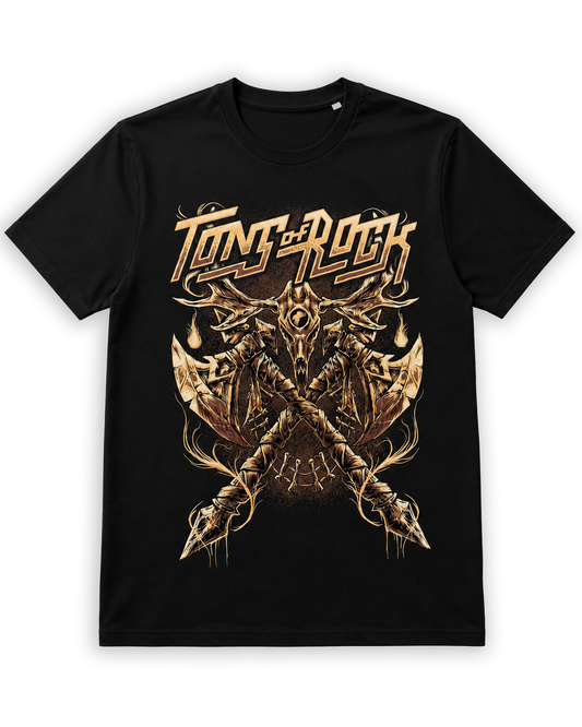 Tons of Rock Battle Axe T-skjorte